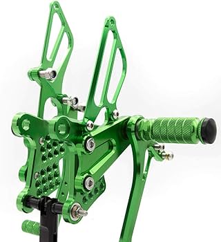 その他 pis Amazon.com: CNC ZX6R 09-20 Motorcycle Adjustable Rearsets Foot